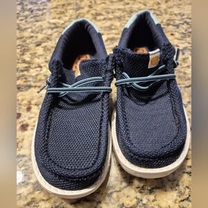 Hey Dude Kids Navy Sneakers